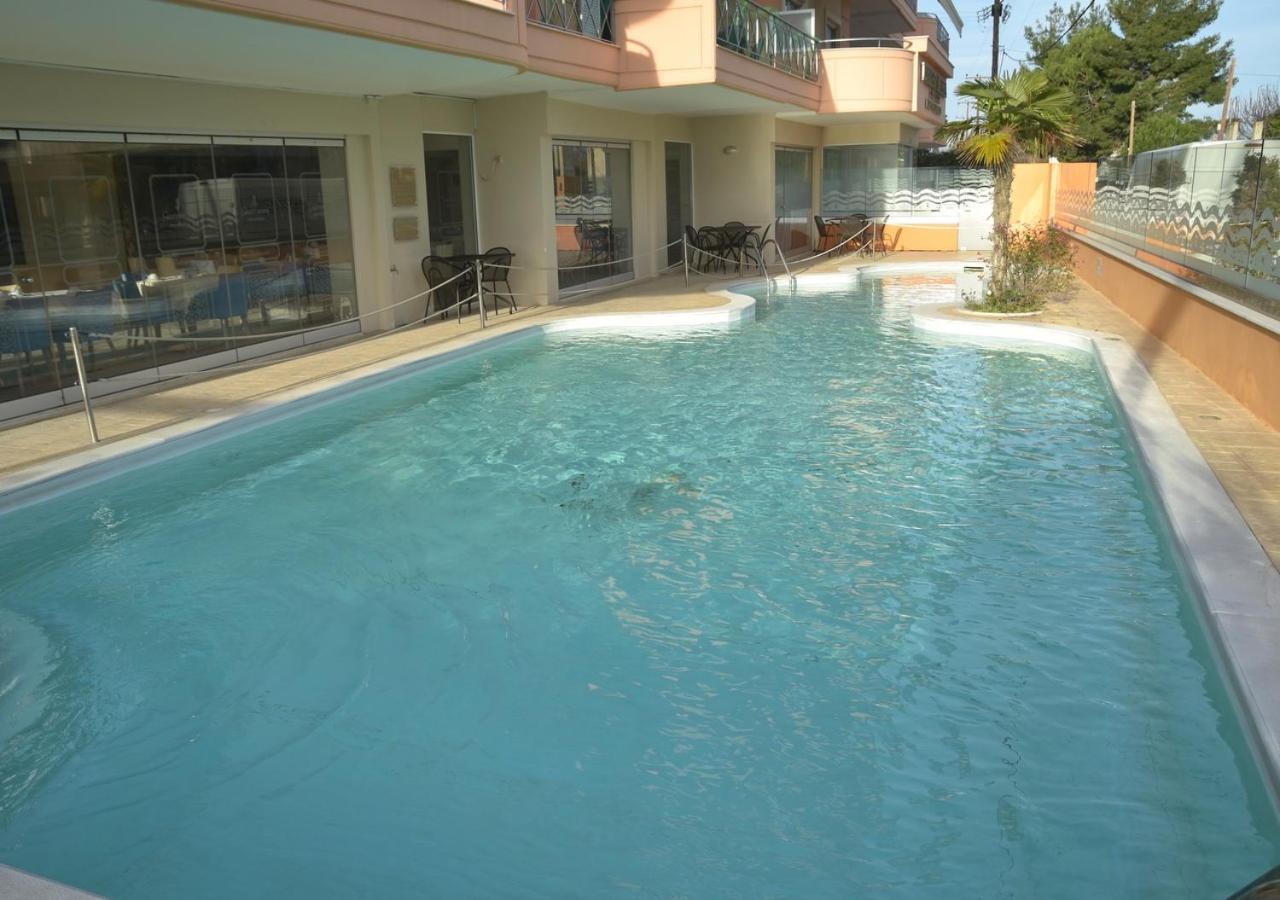 Philoxenia Hotel Lefkandi Chalkidas Bagian luar foto