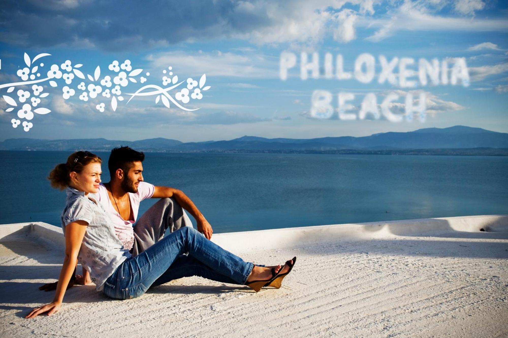 Philoxenia Hotel Lefkandi Chalkidas Bagian luar foto