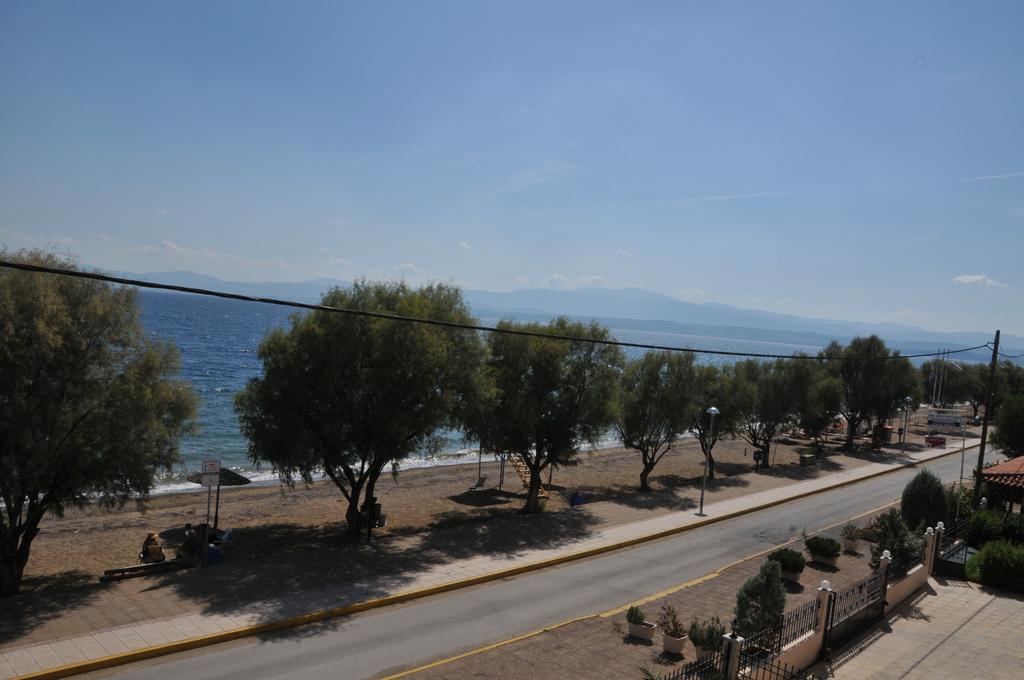 Philoxenia Hotel Lefkandi Chalkidas Bagian luar foto